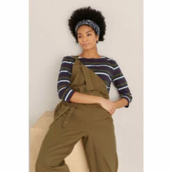 Seasalt Cornwall Green Tapered Heather Bell Jumpsuit -Seasalt Shop unnamed file 1883