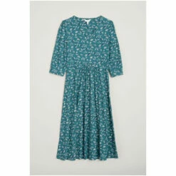 Seasalt Cornwall Tall Green Rose House Dress -Seasalt Shop unnamed file 199