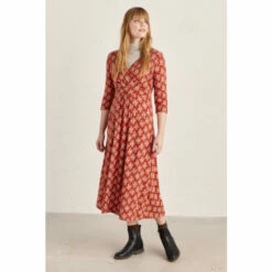 Seasalt Cornwall Tall Orange Chacewater Dress