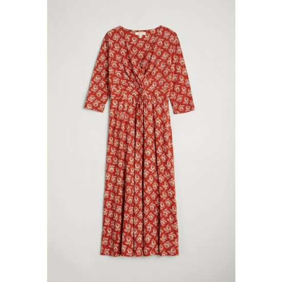 Seasalt Cornwall Tall Orange Chacewater Dress 4 Seasalt Cornwall Tall Orange Chacewater Dress - Image 4