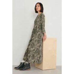 Seasalt Cornwall Petite Line Strokes Black Dress -Seasalt Shop unnamed file 259