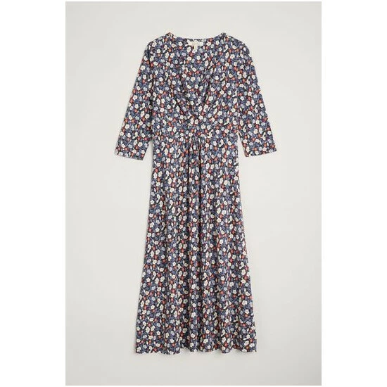 Seasalt Cornwall Tall Navy Blue Midi A-line Chacewater Dress 6 Seasalt Cornwall Tall Navy Blue Midi A-line Chacewater Dress - Image 6