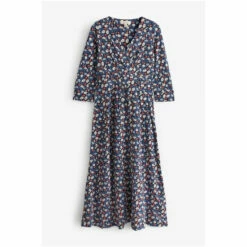 Seasalt Cornwall Blue V-Neck Chacewater Dress -Seasalt Shop unnamed file 29