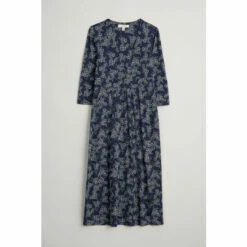 Seasalt Cornwall Petite Navy Blue Seed Packet Dress -Seasalt Shop unnamed file 292