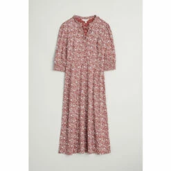 Seasalt Cornwall Red Felicity Midi Dress -Seasalt Shop unnamed file 317