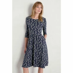 Seasalt Cornwall Tall Blue April Dress -Seasalt Shop unnamed file 356