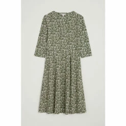 Seasalt Cornwall Green Fit And Flare 3/4 Pier View Dress -Seasalt Shop unnamed file 415