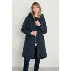 Seasalt Cornwall Blue Pentewan Coat