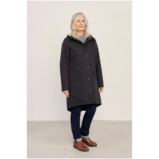 Seasalt Cornwall Petite Plant Hunter 2 Coat Black 7 Seasalt Cornwall Petite Plant Hunter 2 Coat Black - Image 7