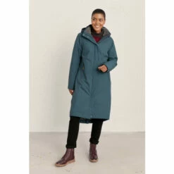 Seasalt Cornwall Petite Blue Janelle Coat