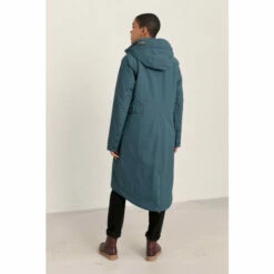 Alternative view of Seasalt Cornwall Petite Blue Janelle Coat