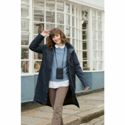 Seasalt Cornwall Navy Blue Waterproof Janelle Coat