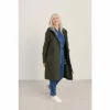 Seasalt Cornwall Tall Green High Water Coat