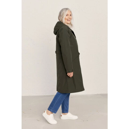 Seasalt Cornwall Tall Green High Water Coat 3 Seasalt Cornwall Tall Green High Water Coat - Image 3