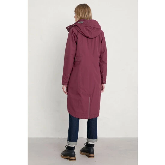 Seasalt Cornwall Pink Waterproof Janelle Coat 3 Seasalt Cornwall Pink Waterproof Janelle Coat - Image 3