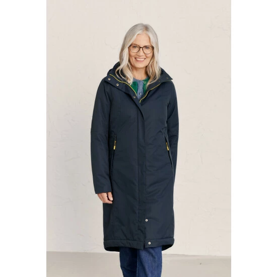 Seasalt Cornwall Janelle Coat Blue 1 Seasalt Cornwall Janelle Coat Blue