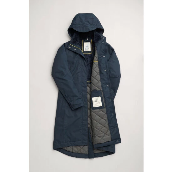 Seasalt Cornwall Janelle Coat Blue 4 Seasalt Cornwall Janelle Coat Blue - Image 4