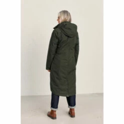 Alternative view of Seasalt Cornwall Petite Green Janelle Coat