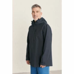 Seasalt Cornwall Men's Blue Porthperran Coat
