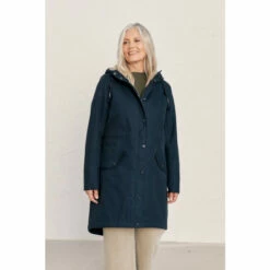 Seasalt Cornwall Tall Plant Hunter 2 Coat Blue