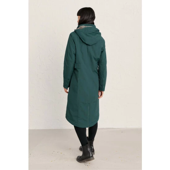 Seasalt Cornwall Tall Green Janelle Coat 2 Seasalt Cornwall Tall Green Janelle Coat - Image 2