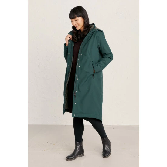 Seasalt Cornwall Tall Green Janelle Coat 3 Seasalt Cornwall Tall Green Janelle Coat - Image 3
