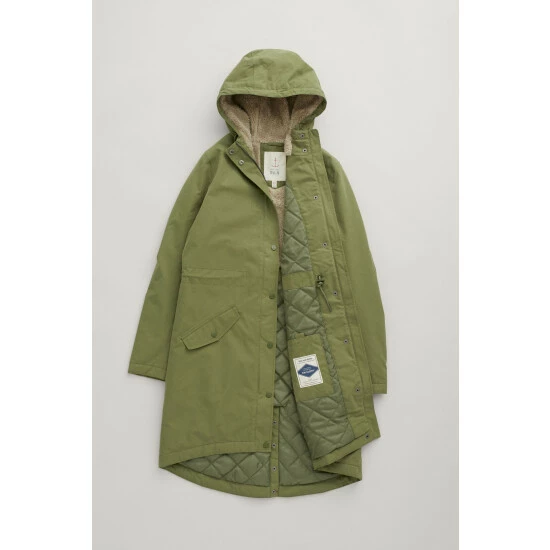 Seasalt Cornwall Green Waterproof Plant Hunter 2 Coat 4 Seasalt Cornwall Green Waterproof Plant Hunter 2 Coat - Image 4