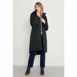 Seasalt Cornwall Petite Black Janelle Coat