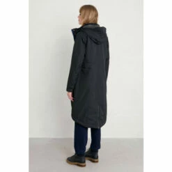 Alternative view of Seasalt Cornwall Petite Black Janelle Coat
