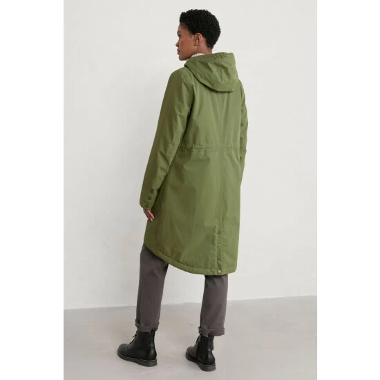 Seasalt Cornwall Tall Green Waterproof Plant Hunter 2 Coat 2 Seasalt Cornwall Tall Green Waterproof Plant Hunter 2 Coat - Image 2