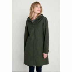 Seasalt Cornwall Tall Green Waterproof Coverack Coat