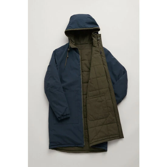 Seasalt Cornwall Blue Near Shore Coat 4 Seasalt Cornwall Blue Near Shore Coat - Image 4