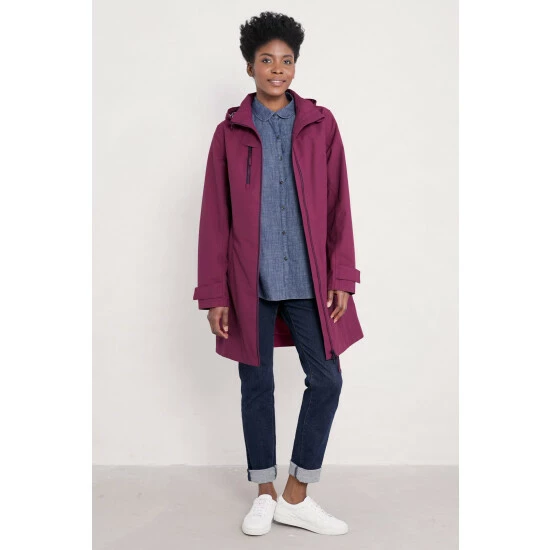 Seasalt Cornwall Tall Pink Waterproof Coverack Coat 1 Seasalt Cornwall Tall Pink Waterproof Coverack Coat