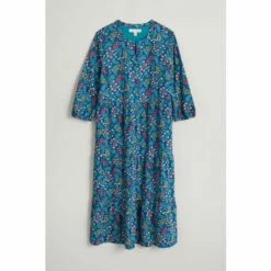 Seasalt Cornwall Tall Blue Midi Coastal Flower Dress -Seasalt Shop unnamed file 65