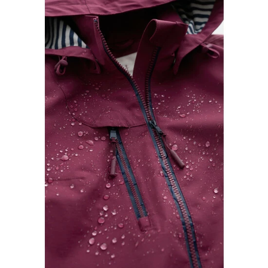 Seasalt Cornwall Tall Pink Waterproof Coverack Coat 5 Seasalt Cornwall Tall Pink Waterproof Coverack Coat - Image 5
