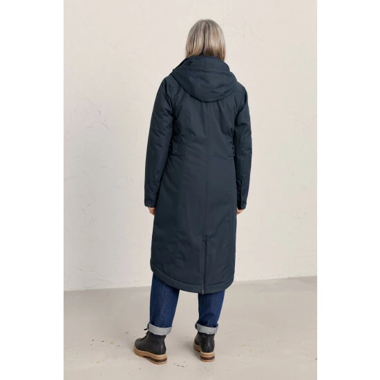 Seasalt Cornwall Tall Blue Janelle Coat 2 Seasalt Cornwall Tall Blue Janelle Coat - Image 2
