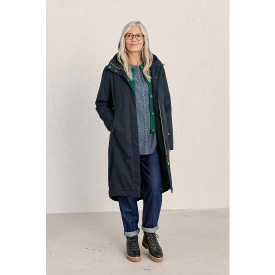 Seasalt Cornwall Tall Blue Janelle Coat 3 Seasalt Cornwall Tall Blue Janelle Coat - Image 3