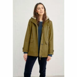 Seasalt Cornwall Brown Lill Cove Coat
