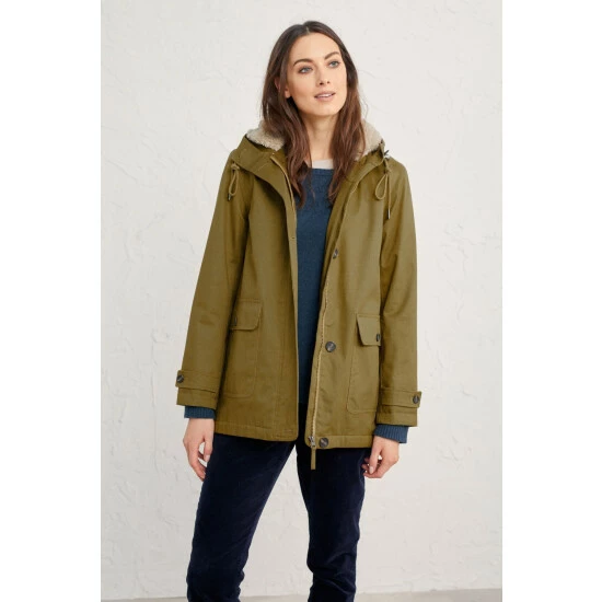 Seasalt Cornwall Brown Lill Cove Coat 1 Seasalt Cornwall Brown Lill Cove Coat