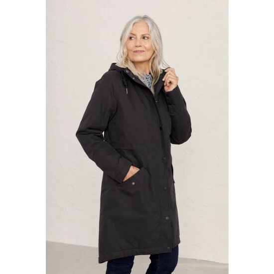 Seasalt Cornwall Plant Hunter 2 Coat Blue 4 Seasalt Cornwall Plant Hunter 2 Coat Blue - Image 4