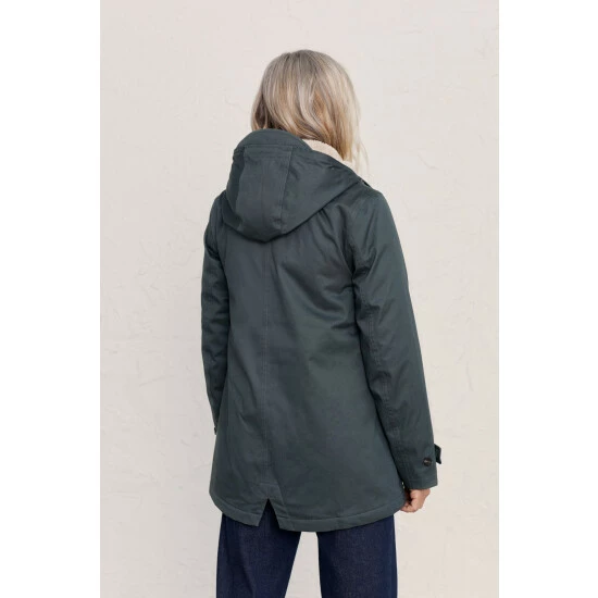 Seasalt Cornwall Grey Lill Cove Coat 2 Seasalt Cornwall Grey Lill Cove Coat - Image 2