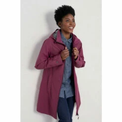 Seasalt Cornwall Petite Pink Waterproof Coverack Coat