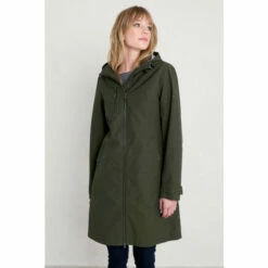 Seasalt Cornwall Petite Green Waterproof Coverack Coat