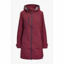 Alternative view of Seasalt Cornwall Pink Waterproof Coverack Coat