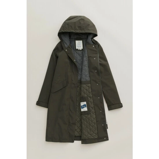 Seasalt Cornwall Petite Green High Water Coat 5 Seasalt Cornwall Petite Green High Water Coat - Image 5