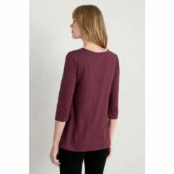 Seasalt Cornwall Midi A-Line Red Tregonning Top -Seasalt Shop unnamed file 782