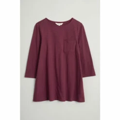 Seasalt Cornwall Midi A-Line Red Tregonning Top -Seasalt Shop unnamed file 783