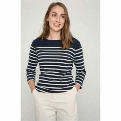 Seasalt Cornwall Sailor Top Grey -Seasalt Shop unnamed file 791