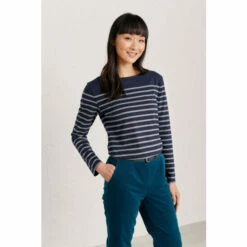 Seasalt Cornwall Blue Sailor Shirt