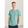 Seasalt Mens Green Cotton Short Sleeve Crew T-Shirt